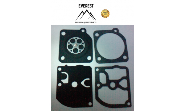 KARBURATORA MEMBRĀNA KOMPLEKTS ZAMA GND29 DOLMAR MAKITA PS34, PS340, PIEMĒROTS HUSQVARNA 343F, 343R, 345FX, 345FXT, 345RX, STIHL 019, MS190, 021, MS210, 023, MS230, 025, MS250