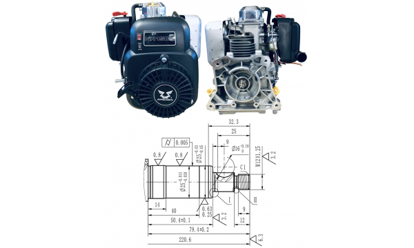 DZINĒJS ZONGSHEN NH150H 149cc 4.0