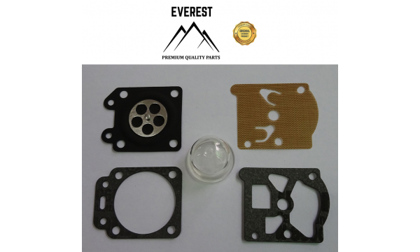 Karburatora diafragmas komplekts ķīniešu zāģim 25cc 38cc 45cc 52cc