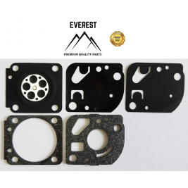 KARBURATORA DIAFRAGMAS KOMPLEKTS ZAMA GND-12 PARTNER Colibri II MCCULLOCH Trimmac Colibri II DOLMAR MS-30 MAKITA DST300,DBC300