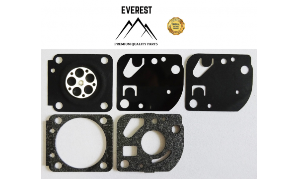 KARBURATORA DIAFRAGMAS KOMPLEKTS ZAMA GND-12 PARTNER Colibri II MCCULLOCH Trimmac Colibri II DOLMAR MS-30 MAKITA DST300,DBC300