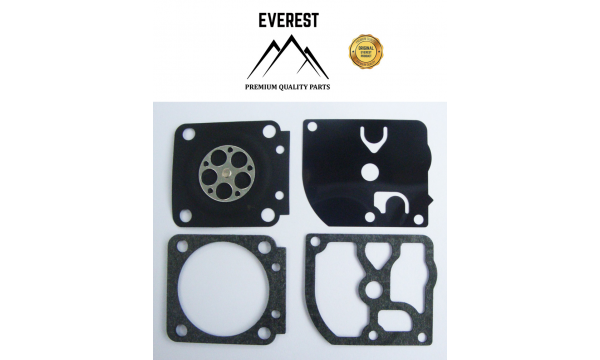 KARBURATORA DIAFRAGMAS KOMPLEKTS ZAMA GND-81 PIEMĒROTS HUSQVARNA 445, 450, PIEMĒROTS MCCULLOCH CS450