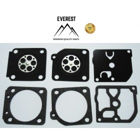 KARBURATORA DIAFRAGMAS KOMPLEKTS ZAMA GND-33 PIEMĒROTS HUSQVARNA 40, 45, 51, 55, 240R, 245R PIEMĒROTS STIHL MS170, MS180