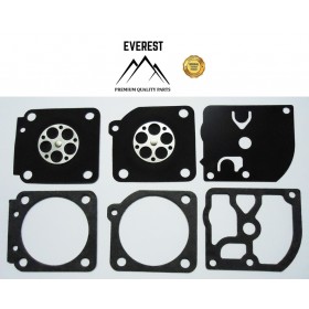 KARBURATORA DIAFRAGMAS KOMPLEKTS ZAMA GND-39 PIEMĒROTS HUSQVARNA 323R, 325HD, 325HS, 325L, 325R, 326, 333R, 334T, 335, 335RX, 338XPT