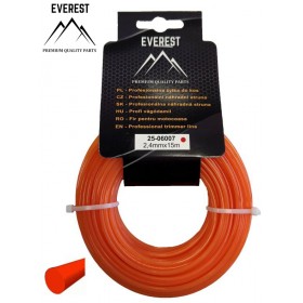 GRIEŠANAS KABEĻS - Biezums 2,4mm 15M