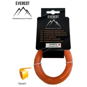 GRIEŠANAS KABEĻS - Biezums 1,3mm 15M