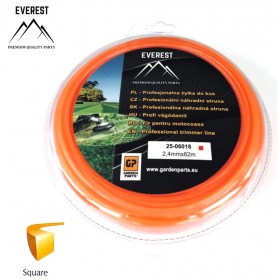 GRIEŠANAS KABEĻS - Biezums 2,4mm 82M