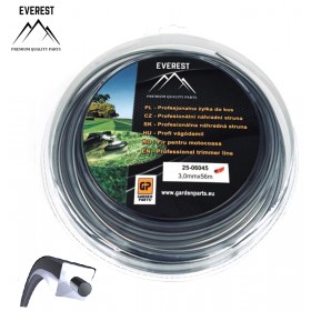 GRIEŠANAS KABEĻS DUAL POWER LINE 3,00mm 56M