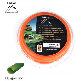 GRIEŠANAS KABEĻS HEXAGON LINE 3,00mm 56M