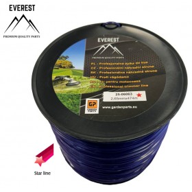 GRIEŠANAS KABEĻS PROFESIONĀLAI LIETOŠANAI 2,65mm 474MM