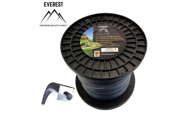 Aizstājēja vītne DUAL POWER LINE 3,00mm 369M EVEREST