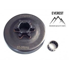 Sajūga cilindrs 3/8 6 zobi FIT HUSQVARNA 135, 135E, 140, 140E