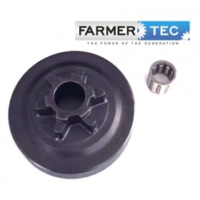 Sajūga cilindrs 3/8 6 žņaugu ķīniešu zāģis 25 cm zemnieku saimniecība