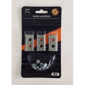 ROBOT TRIMMERA ASMEŅI WORX – KOMPLEKTS 9 GAB.
