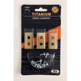 ROBOTU TRIMMERA ASMEŅI WORX TITĀNS - KOMPLEKTS 9 GAB.