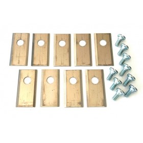 PARKSIDE robotizēto zāles pļāvēju nazis 9 ks EVEREST