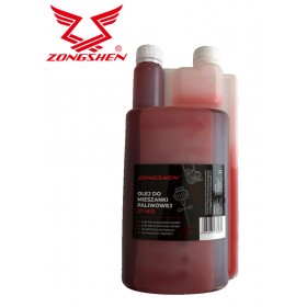 Eļļa divtaktu dzinējiem ZONGSHEN 2T 1L SARKANA