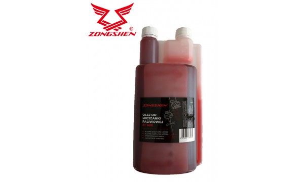 Eļļa divtaktu dzinējiem ZONGSHEN 2T 1L SARKANA