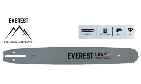 GRIEŠANAS STIENIS 18 ″ 3/8 1,5 MM 68OGN.